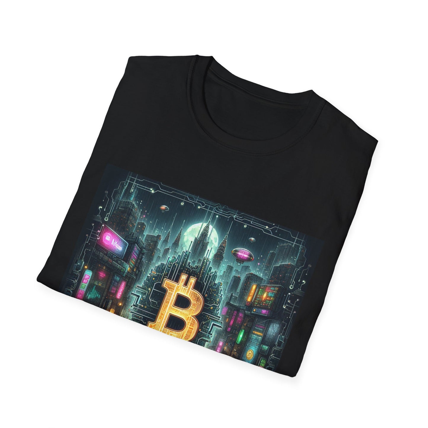 Bitcoin T-SHIRT By ALPHABET WALL