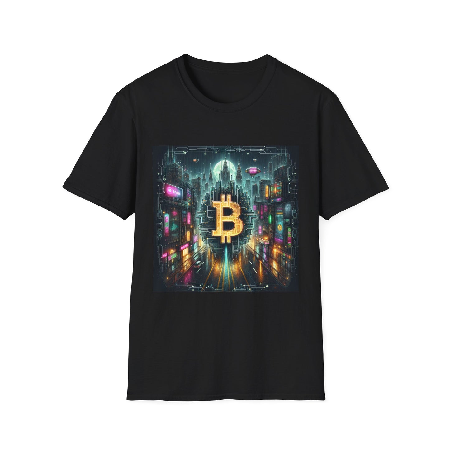 Bitcoin T-SHIRT By ALPHABET WALL